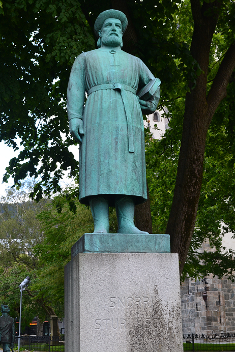 Statue of Snorri Sturlason 