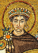 Mosaic of Justinian at San Vitale