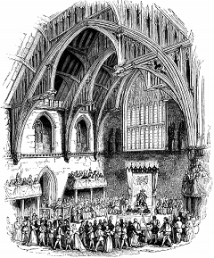 Interior of Westminster Hall