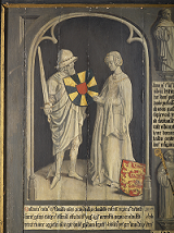 Count Baldwin II of Flanders and Countess Elftrude 