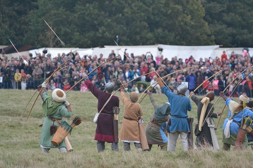 Archers at Battle of Hastings re-enactment